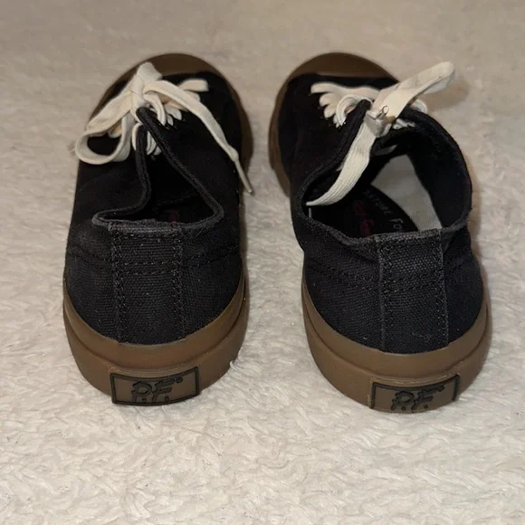 PF Flyers Grounder Low Top Black Men’s 7 Women’s 8.5 - Picture 5 of 8